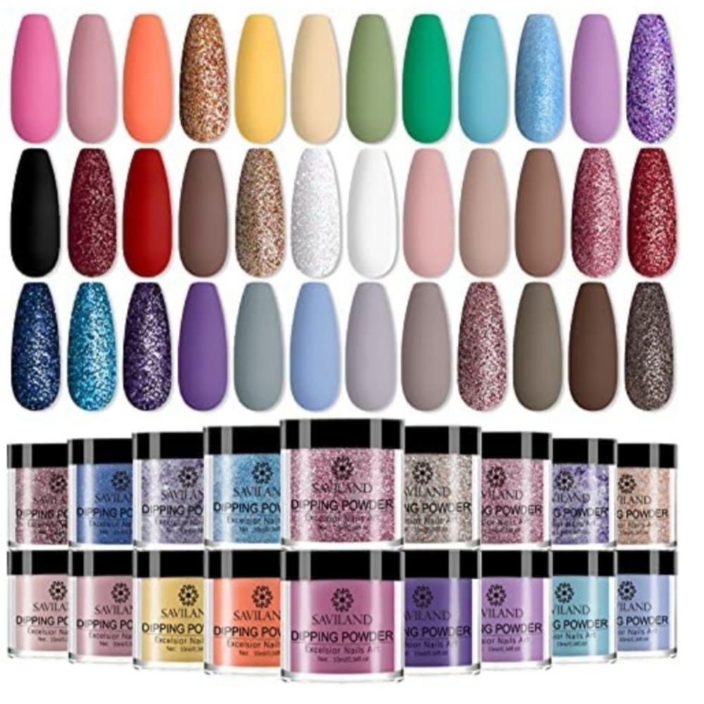 Nail dip powder